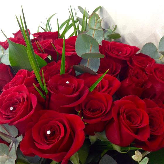 Romantic Ultimate Red Roses Bouquet