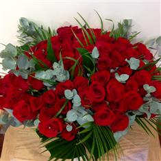 100 Red Rose Bouquet